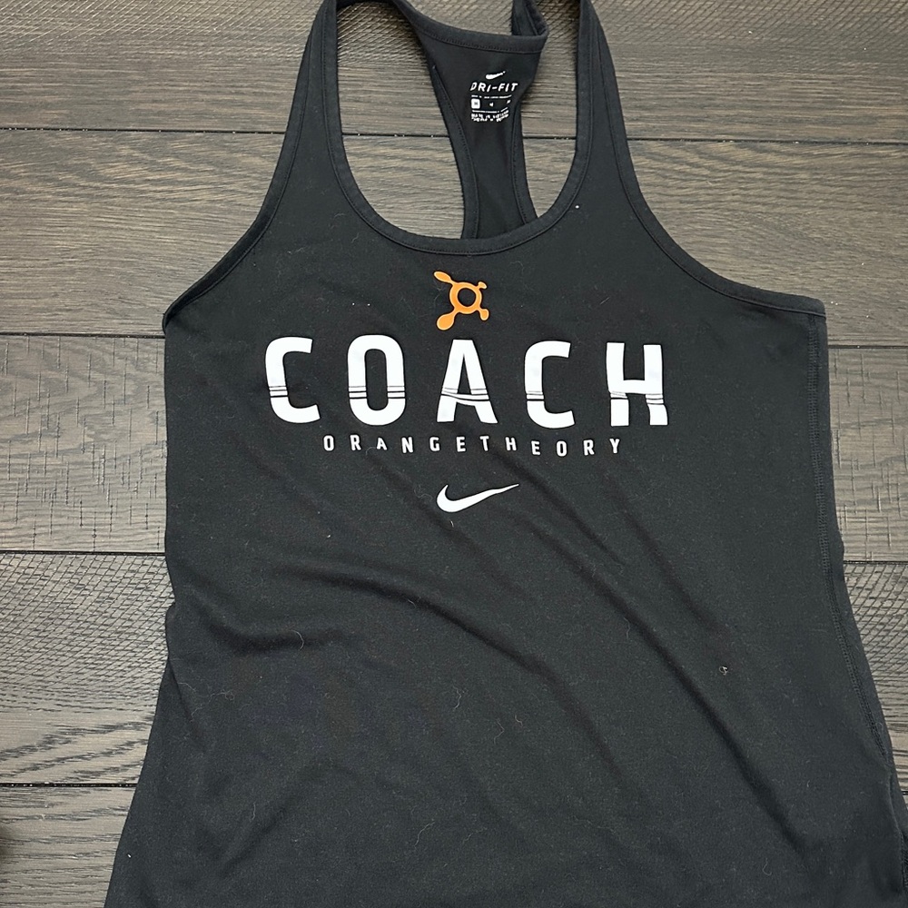 Nike Women's Black Orangetheory Tank Top